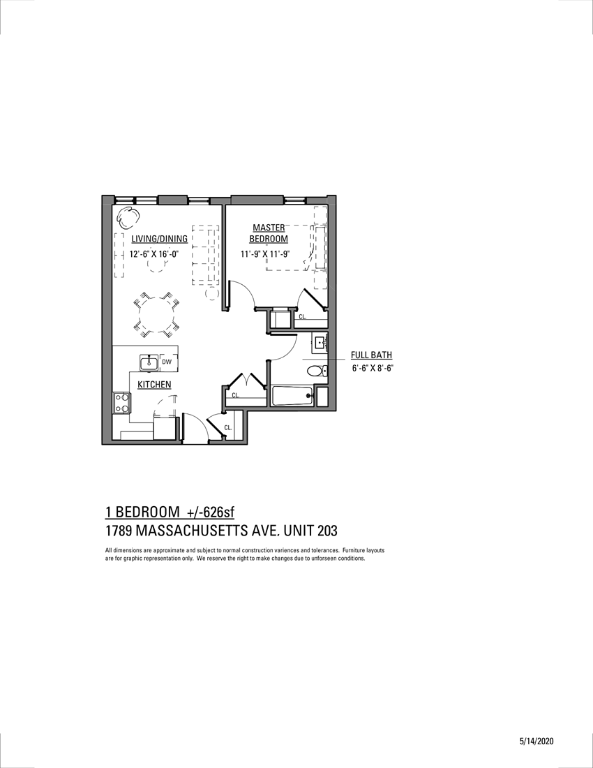 1789 MASSACHUSETTS , UNIT 203